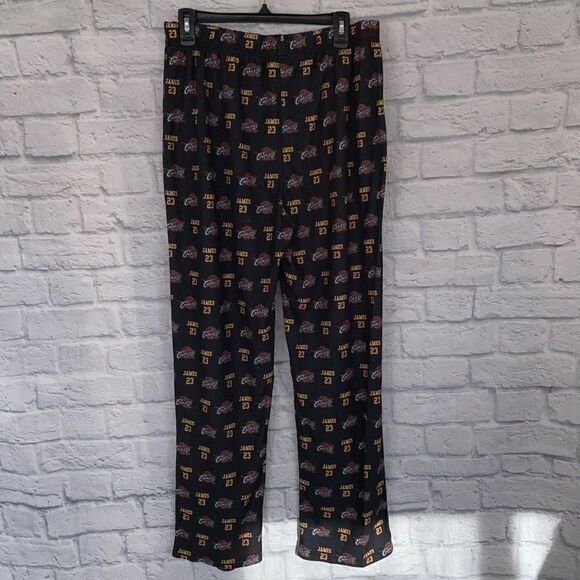 NBA mens L Cleveland Cavs pull on sleepwear pajama pants - Picture 6 of 6
